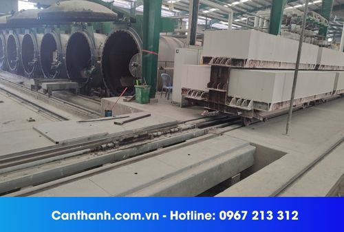 dây chuyền sản xuất gạch AAC