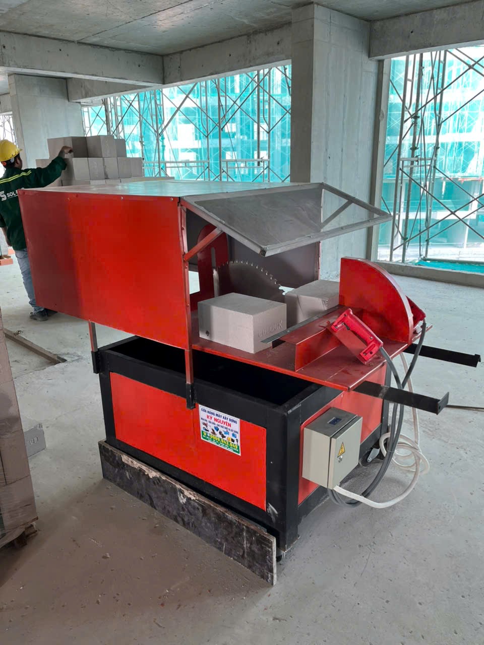 DỤNG CỤ MÁY CẮT GẠCH BÊ TÔNG NHẸ AAC