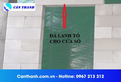 lanh tô cửa
