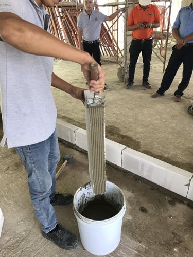 Gạch không nung bê tông khí chưng áp