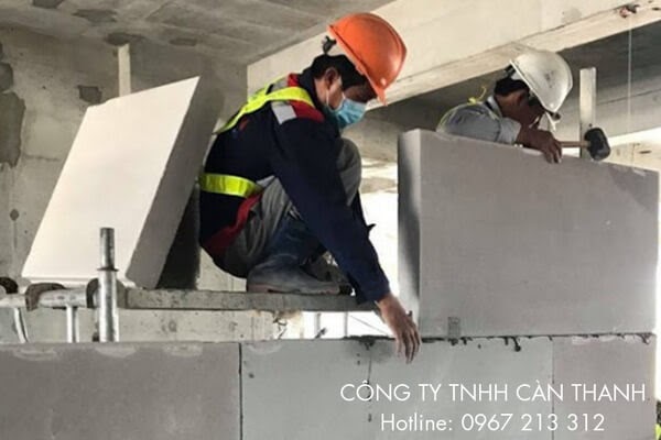 tấm tường panel aac