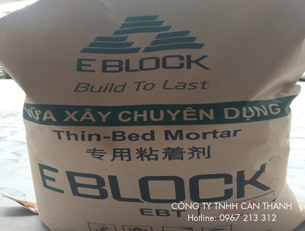 Vữa xây gạch AAC