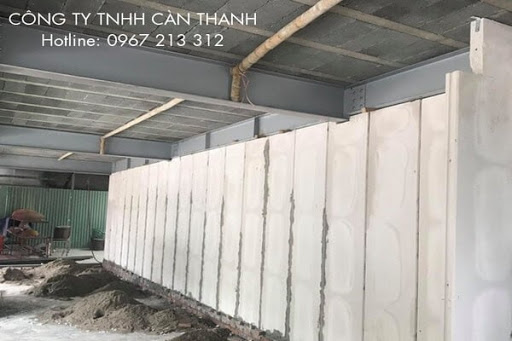 xây nhà bằng tấm bê tông siêu nhẹ