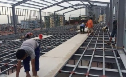 Hướng dẫn thi công tấm bê tông nhẹ - Ứng dụng xây nhà ở, lắp ghép