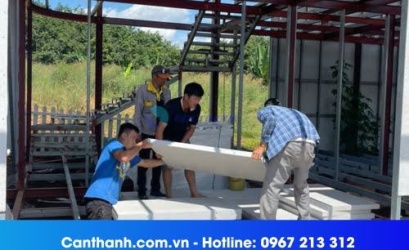 Thi công bê tông nhẹ chuẩn kỹ thuật - Giải pháp từ Càn Thanh
